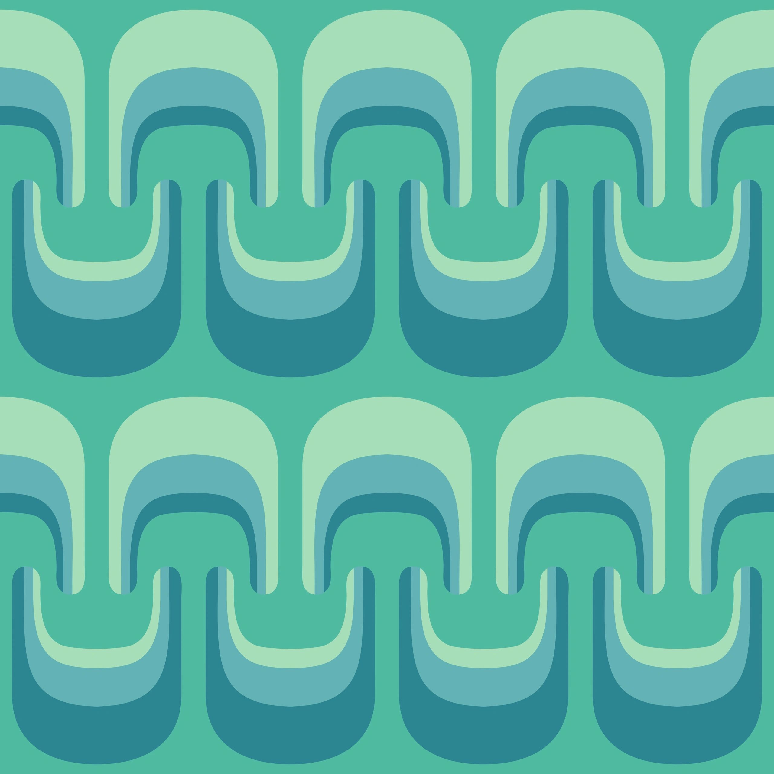 Abstract ornamental pattern artwork