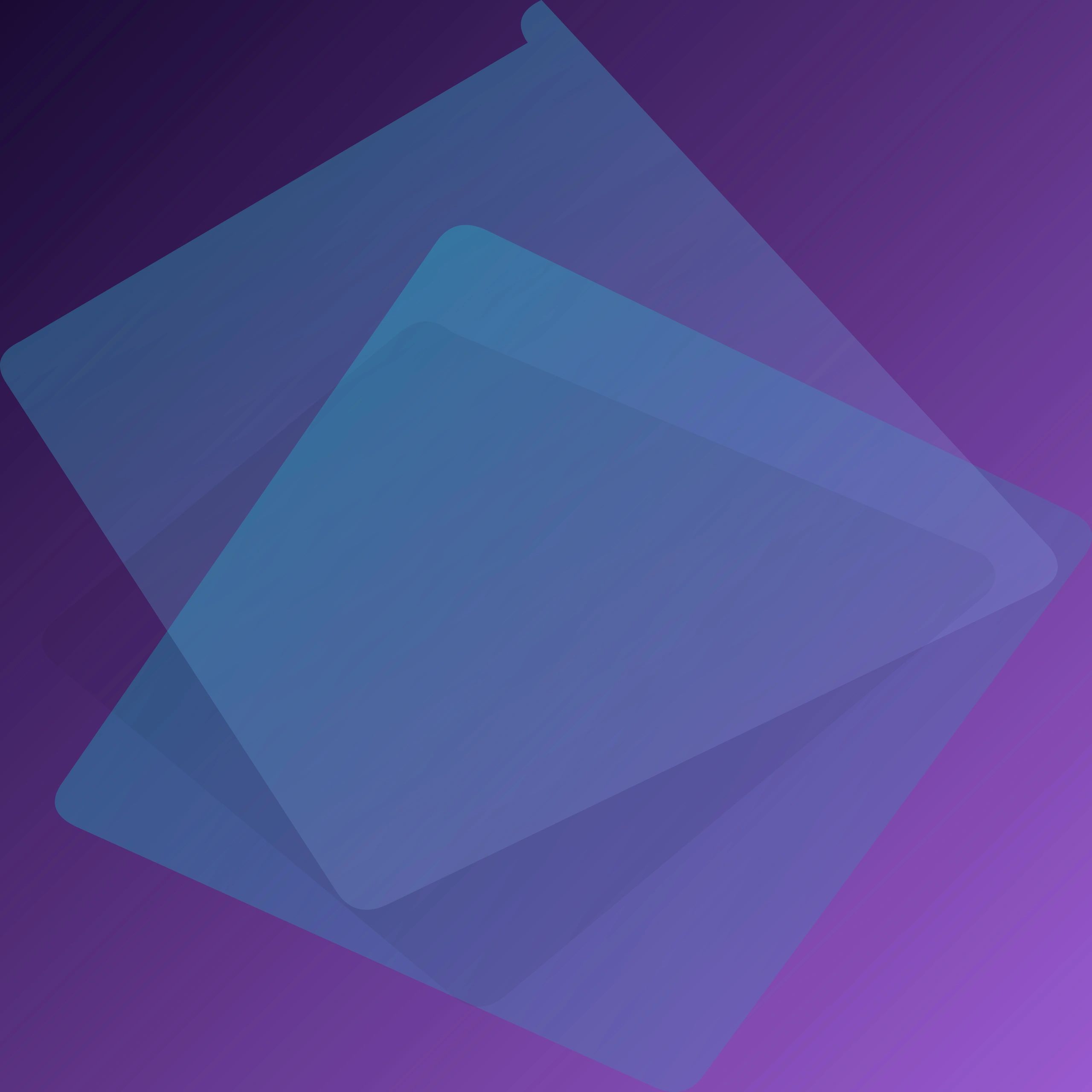 Abstract purple and blue gradient artwork